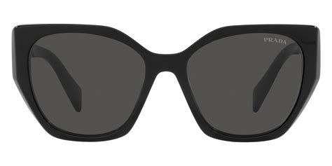 prada 19zs black|Prada PR 19ZS M (55 .